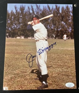 Joe DiMaggio 8x10 Photo Signed JSA Full Letter 🔥 XX66536 NEW YORK YANKEES HOF