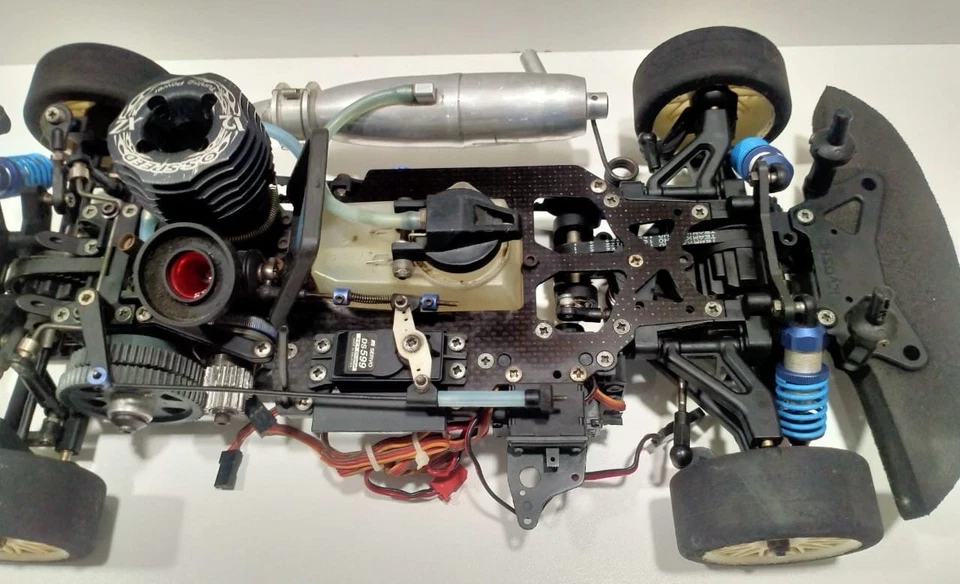 Kyosho V One RRR Nitro Rc Car 1:10 Nitro Competition Touring Car OS Speed 12xz - Image 3 of 4