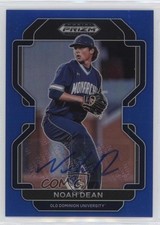 2022 Panini Prizm Draft Picks Blue Prizm Auto 25/99 Noah Dean #PDP159 Auto 0x4v