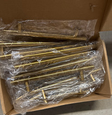 Gold Cabinet Pulls 5 Inch Goldenwarm Drawer Handles Hardware 15 Pack New