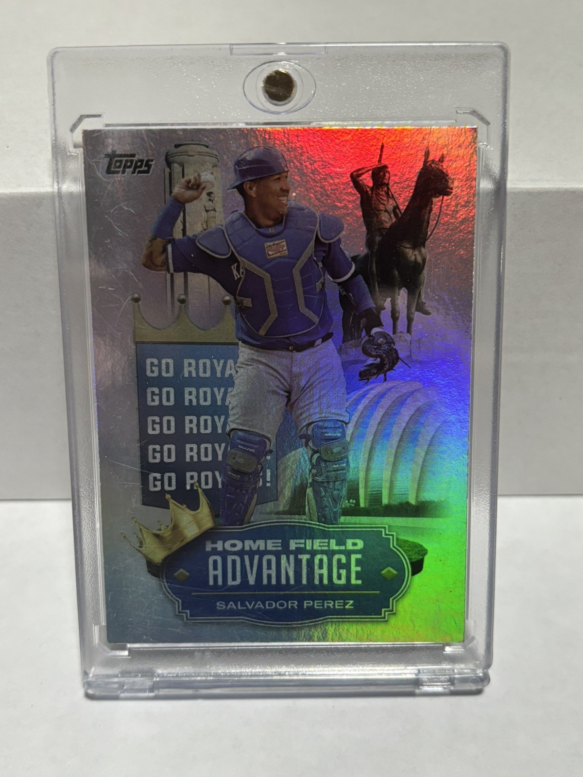 2023 Topps Salvador Perez Home Field Advantage Case Hit HOF Investment Card