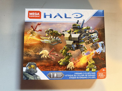 NEW HALO CONSTRUX MEGA BLOKS UNSC HELLBRINGER KINSANO CYCLOPS RAID GCM43