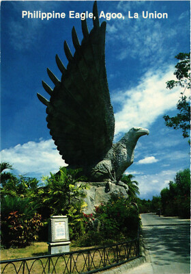 PC PHILIPPINES, PHILIPPINE EAGLE, AGOO, LA UNION, Modern Postcard (b60420)