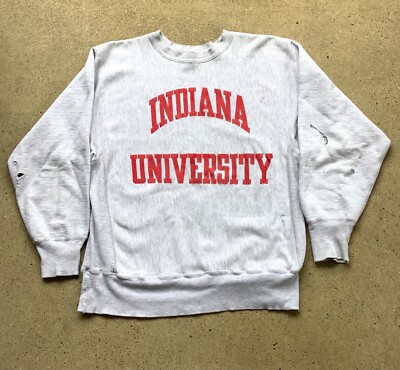 トップス 80s~ Champion Front V Sweatshirt Vintage 1980s Champion Reverse Weave Sweatshirt SZ M