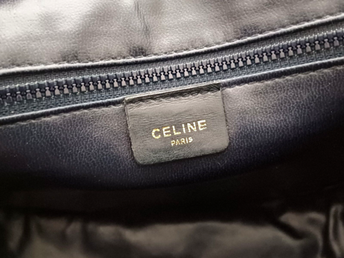 VINTAGE CELINE MACADAM PVC SMALL CROSSBODY SHOULDER BAG - Picture 22 of 24