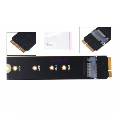 M.2 NGFF SSD Convertor Adapter Card For Apple 2012 MacBook Air A1465 A1466 US 