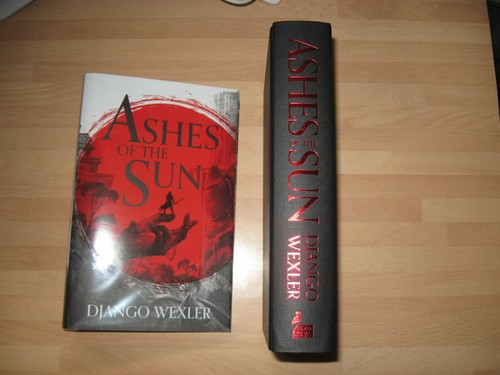 Django Wexler Ashes of the Sun Signed low Numbered 1st Burningblade Silvereye 1 - Imagen 6 de 8