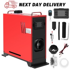 2025 Upgraded 8KW 12V Diesel Heater - LCD, Low Noise, for Car/RV/Boat