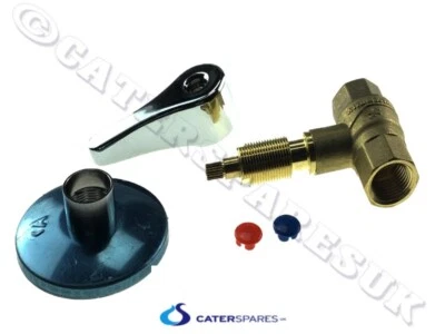 CATERSPAREUK WOK COOKER RANGE WATER BALL FILLING TAP VALVE ON / OFF 1/2 FEMALE - 1/2 FEMALE