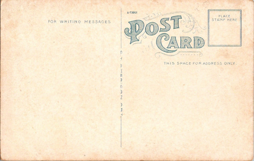 Postkarte Union Station Brattleboro Vermont weiße Grenze unbesendet - Bild 2 von 2