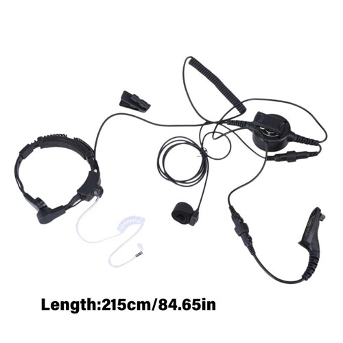 Microphone Earpiece Earphone For Security For P8268 DP4800 DP4600 DP3400 Two Way - Zdjęcie 8 z 8