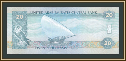 UAE (United Arab Emirates) 20 dirham 2016 P-28 (28d) UNC - Picture 2 of 2