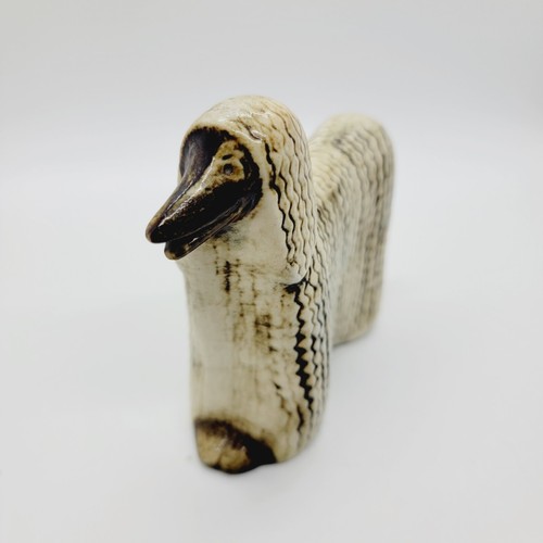 Vintage MCM Lisa Larson Gustavsberg Afghan Hound Hundehütte Sammlung Schweden - Bild 18 von 22