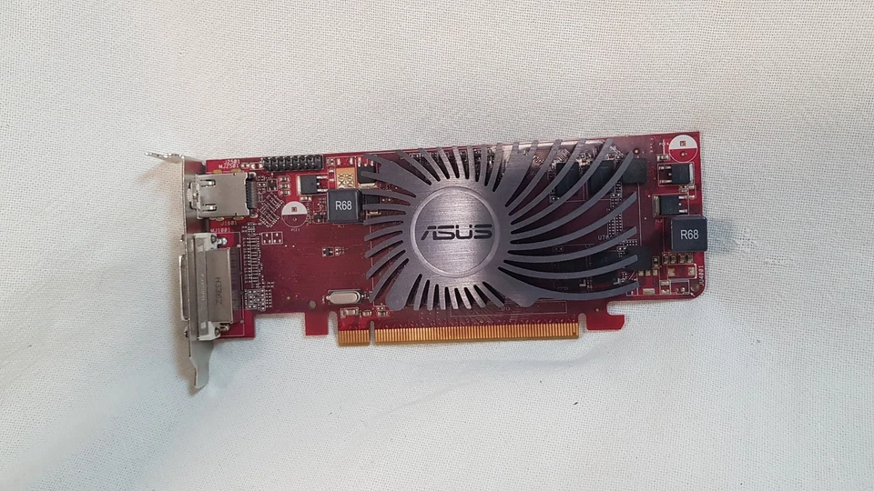 Asus ATI Radeon EAH6450 Low Profile PCIe Silent Video Card, 1GB DDR3 with HDMI, - Image 2 of 4