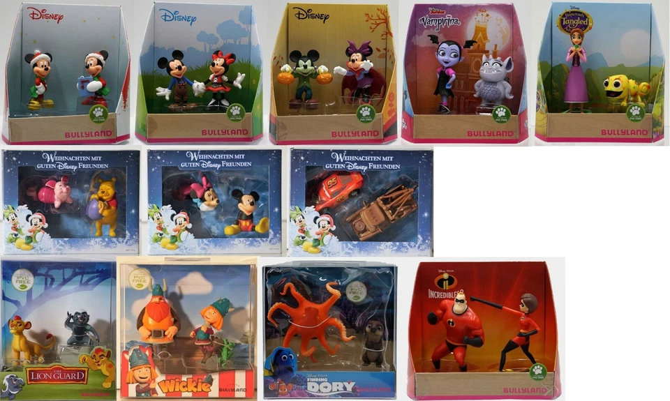 DISNEY Pvc + Kunststoff-Figur/Figuren-Aussuchen: BULLYLAND,Bully: SETS - Bild 1 von 1