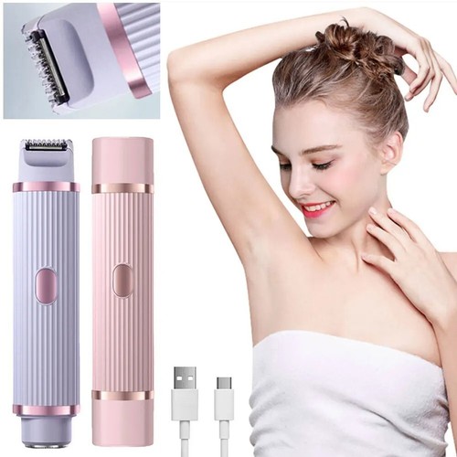 2in1 Electric Razor, Bikini/Facial Trimmer, Painless, Portable for Women - Picture 9 of 10