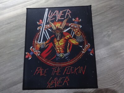 Slayer Patch Backpatch Back Patch Thrash Metal Anvil Razor #