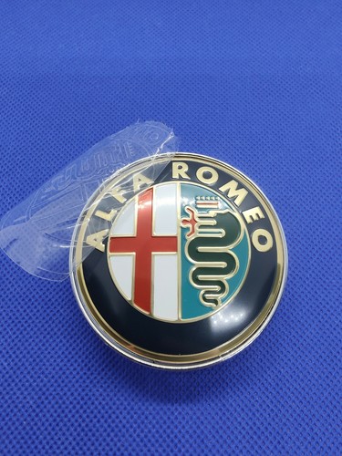 4 Cache Moyeu Centre De Roue Alfa Romeo gold 60mm - Picture 3 of 3