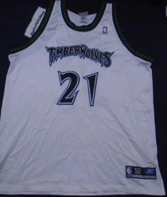 Reebok Team Apparel NBA Minnesota Timberwolves Kevin Garnett #21