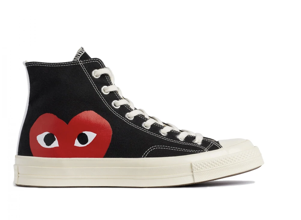 comme de garcon converse size 3