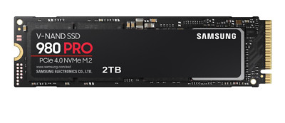 Samsung 980 Pro 2TB NVME Gen4 M.2 SSD MZ-V8P2T0