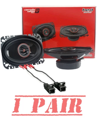 CERWIN VEGA Front/Dash 4x6" 275 Watt speakers for select 1982-UP C/K S-10,S-15 Jimmy, Blazer