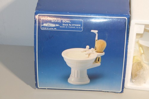 Vintage House of Lloyd Shave Bowl 270506 Sink Kit Shaving - Picture 2 of 5