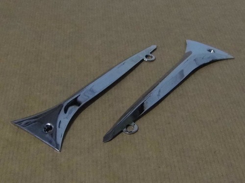 Triumph Tiger Cub H877 H878 Headlight Nacelle Chrome Flashes ' - Picture 2 of 3