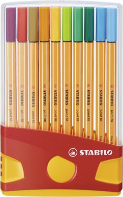 Stabiro Water Pen Point 88 Color Parade 20 Colors Set 8820-03 from Japan