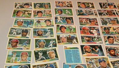 73 Topps 1988 Cartoon Handpicked Big Baseball Cards MLB Sports