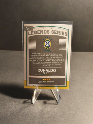 Ronaldo - Panini Donruss Soccer 2018/19 - Brazil - Legends Series - LS-7 - Picture 2 of 2