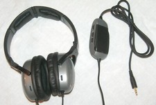 High Sierra NC-710 Noise Cancelling Headphones wired adjustable foldable