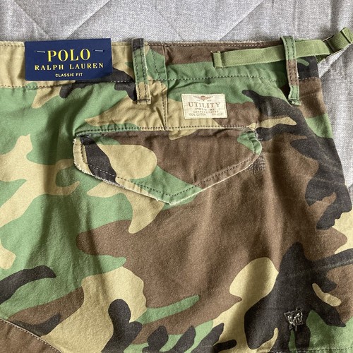 Polo Ralph Lauren Men’s 46x29 Camo Graphic Utility Surplus Cargo Pants NWT - 第 10/18 張圖片