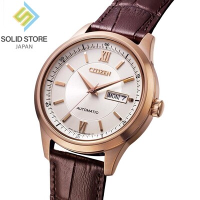 CITIZEN COLLECTION NY4052-16A Mechanical Automatic Watch Brown