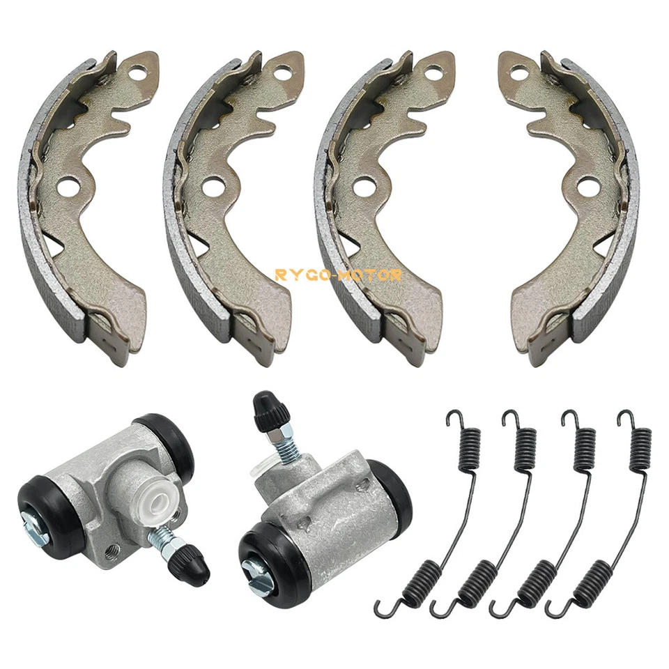 Cilindros de rueda de freno delantero con zapatas para Suzuki QuadRunner 300 LT300E 1987-1989 Foto 3 de 4