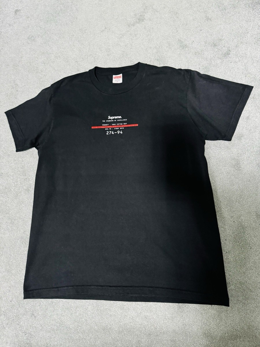 Supreme Tee Season 2024 T-Shirt Top Black Medium M 274-94 | eBay