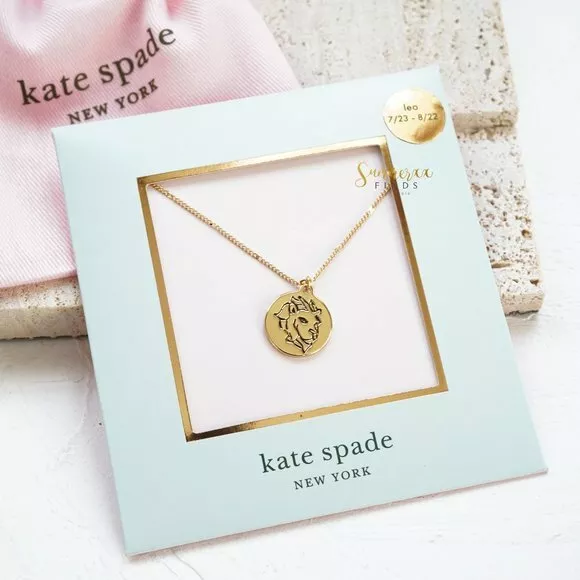 Yellow Gold Leo Zodiac Sign Pendant Necklace | REEDS Jewelers