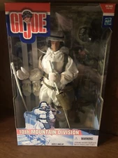 2001 Hasbro GI Joe 10th Mountain Division 12” Action Figure! NIB.