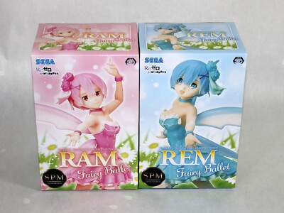 Sega Re:Zero Starting Life in Another World SPM Figure Fairy Ballet Rem Ram