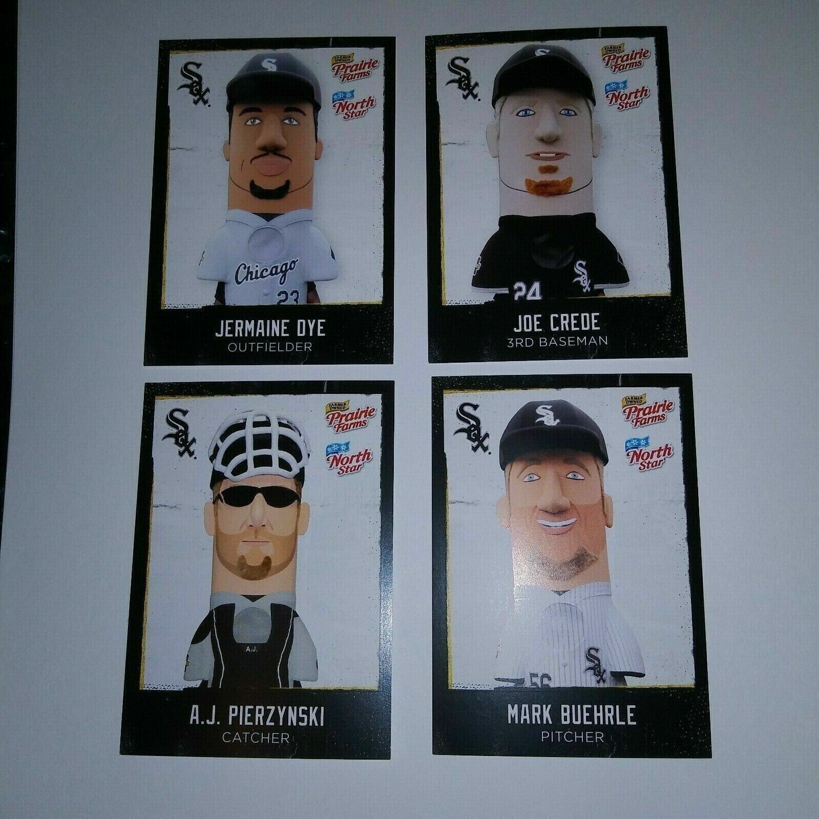 CHICAGO WHITE SOX Baseball SGA 2019 Trading Cards Complete Set Crede Buehrle Dye