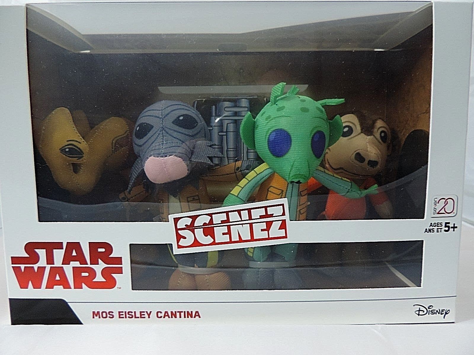 Star Wars Scenez Plush Mos Eisley Cantina Aliens 2018 New In Box Ships Next Day 