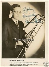 Glenn Miller autograph photo print
