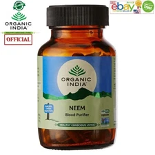 Organic India Neem USA OFFICIAL Care Immunity Skin 5 day World Delivery