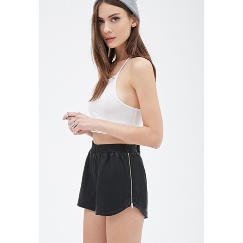 Forever 21 Leather Shorts