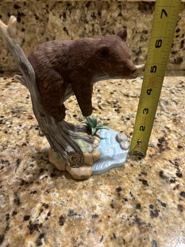 Brown Bear Relaxing On Tree Home Interior And Gifts Lazy Daze 2001 eBay