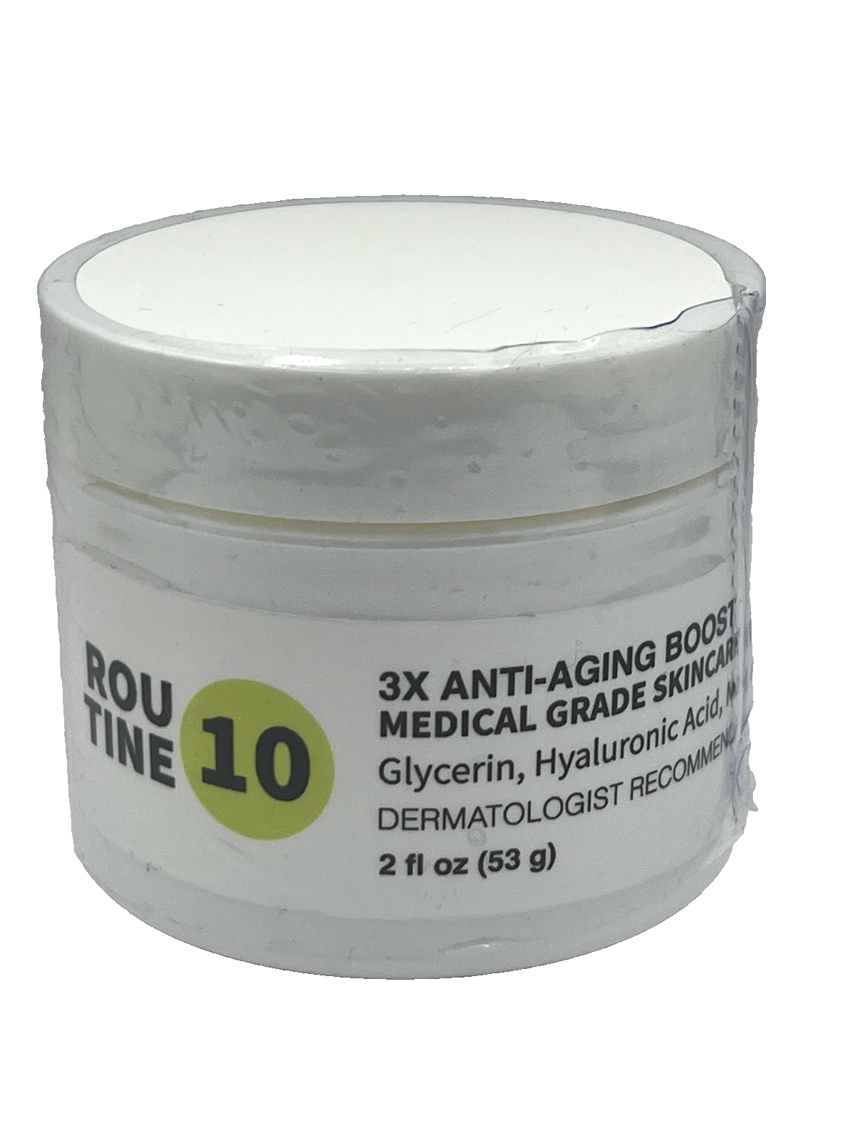 ROUTINE10 3X Anit-Aging Boost with Glycerin, Hyarulonic & Matrixyl 3000 2 oz.