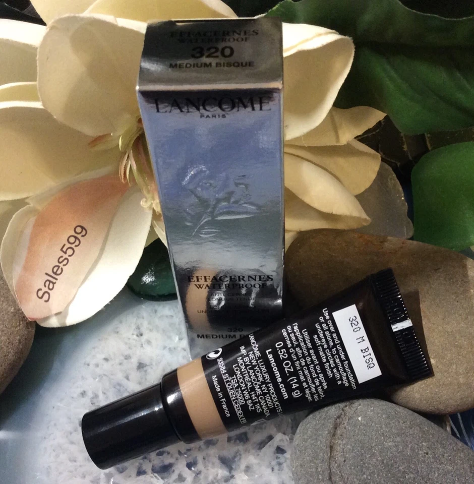 Lancome~ 320 Medium Bisque~Effacernes Waterproof Under Eye Concealer 0.52 oz - Image 2 of 4