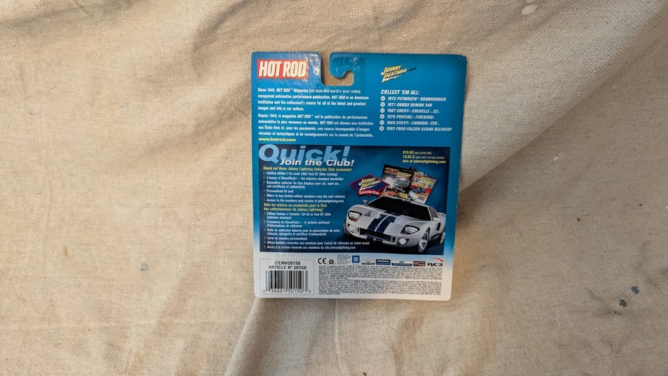 Johnny Lightning - Pontiac Firebird 1970 de su serie Hot Rod Mag Foto 3 de 4