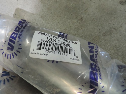 Vibrant Performance 13098 Mandrel-Bent Round Tubing - Picture 3 of 4