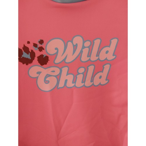 New Juice Box Girl's Rash Guard Swim Tee Sz L 10/12 - Picture 3 of 7